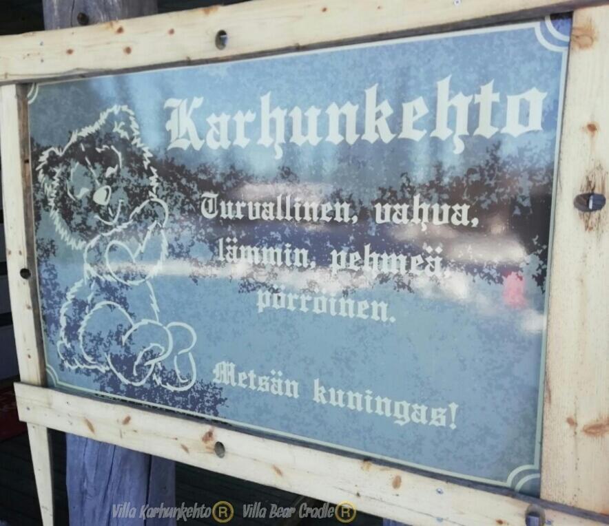 Villa Karhunkehto Luosto Ngoại thất bức ảnh